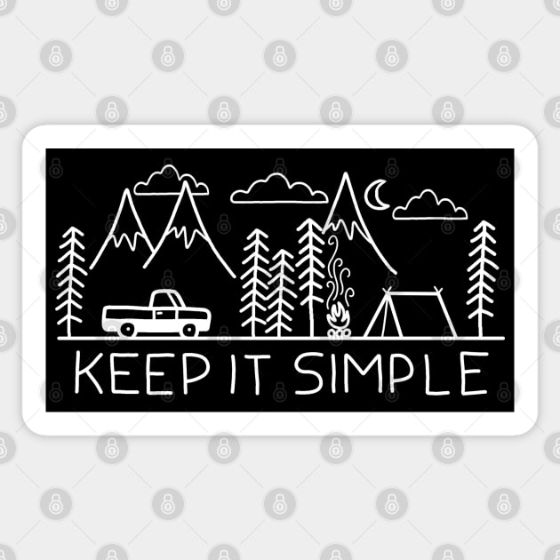 Camping Sticker by valentinahramov